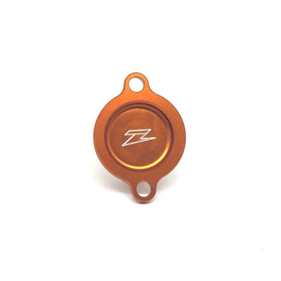 Zeta Oil Filter Cover - Ktm 350Sxf/Excf '11-, 250Sxf '13-, 250Excf '14- - Orange