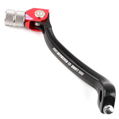 Zeta Gear Lever Revolver Adjustable - Crf250'04-09, Crf250X'04- - Red