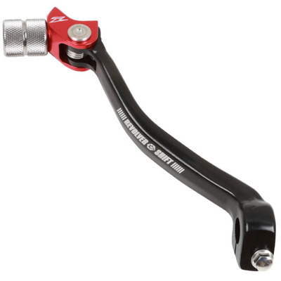 Zeta Gear Lever Revolver Adjustable - Kx250/F'09-, Kx250X'21- - Red