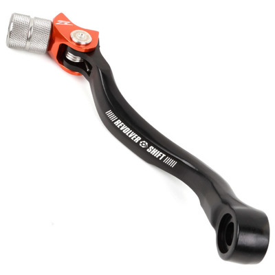 Zeta Gear Lever Revolver Adjustable - Ktm 85Sx '03-17 - Orange