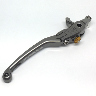 Z-Street Brake Lever Road - Pilot Cnc - Yam/Kaw/Suz - Silver